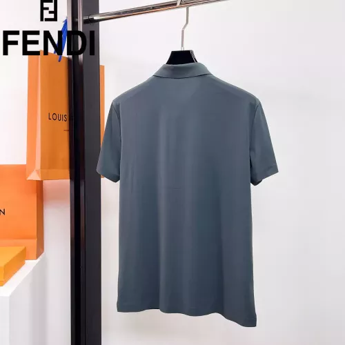 Replica Fendi T-Shirts Short Sleeved For Men #1333460 $48.00 USD for Wholesale