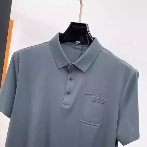 Replica Fendi T-Shirts Short Sleeved For Men #1333460 $48.00 USD for Wholesale