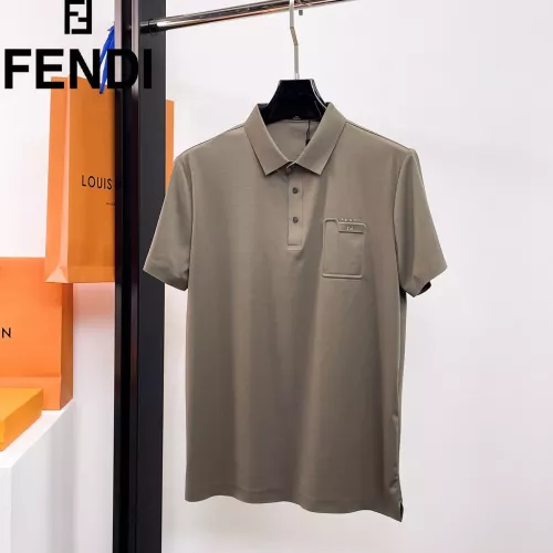 Cheap Fendi T-Shirts Short Sleeved For Men #1333461, $$48.00 USD On Fendi T-Shirts