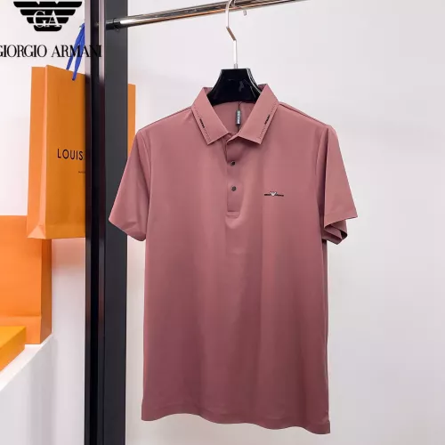 Cheap Armani T-Shirts Short Sleeved For Men #1333470, $$48.00 USD On Armani T-Shirts