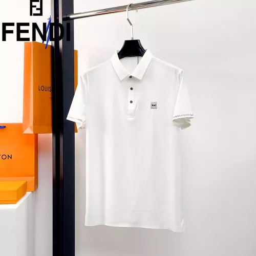 Cheap Fendi T-Shirts Short Sleeved For Men #1333477, $$48.00 USD On Fendi T-Shirts