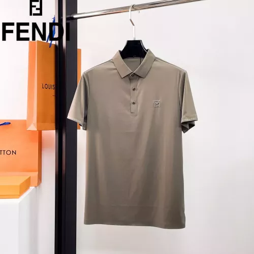 Cheap Fendi T-Shirts Short Sleeved For Men #1333478, $$48.00 USD On Fendi T-Shirts