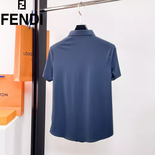 Replica Fendi Shirts Short Sleeved For Men #1333498 $52.00 USD for Wholesale
