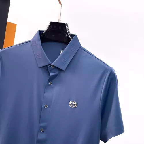 Replica Fendi Shirts Short Sleeved For Men #1333498 $52.00 USD for Wholesale