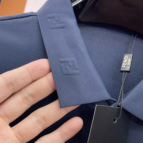 Replica Fendi Shirts Short Sleeved For Men #1333498 $52.00 USD for Wholesale