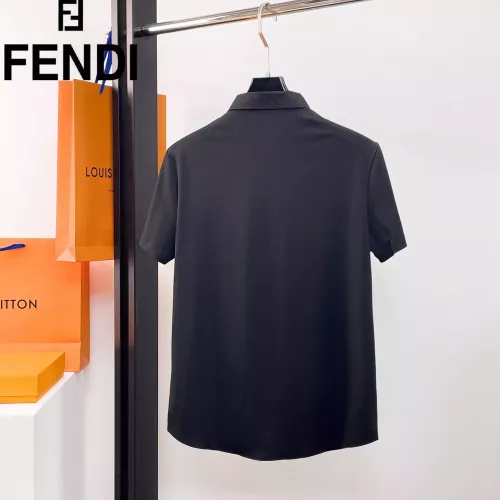 Replica Fendi Shirts Short Sleeved For Men #1333499 $52.00 USD for Wholesale