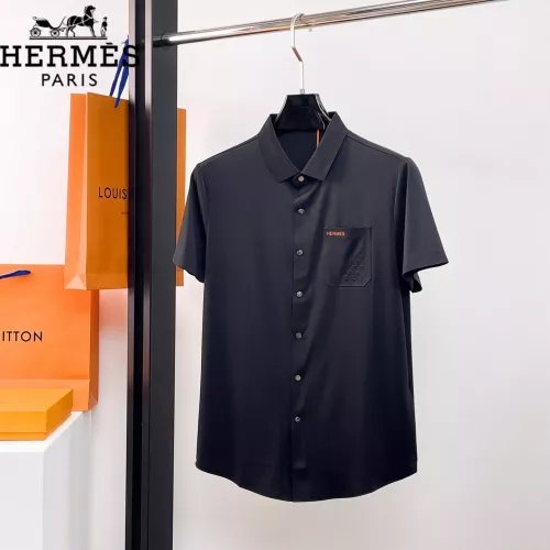 Cheap Hermes Shirts Short Sleeved For Men #1333503, $$52.00 USD On Hermes Shirts