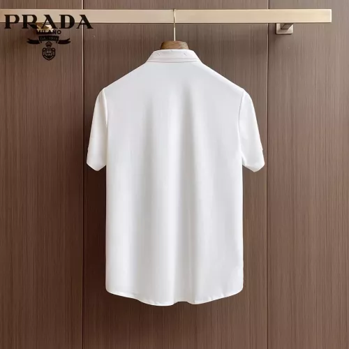 Replica Prada Shirts Short Sleeved For Men #1333526 $52.00 USD for Wholesale