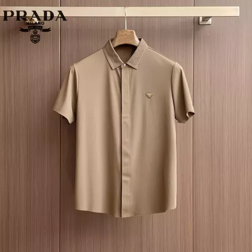 Cheap Prada Shirts Short Sleeved For Men #1333527, $$52.00 USD On Prada Shirts