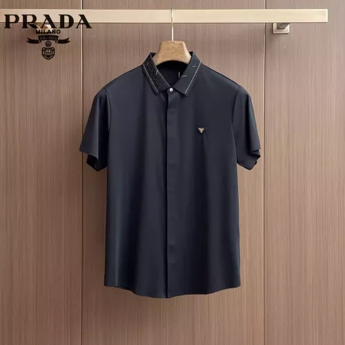 Cheap Prada Shirts Short Sleeved For Men #1333529, $$52.00 USD On Prada Shirts
