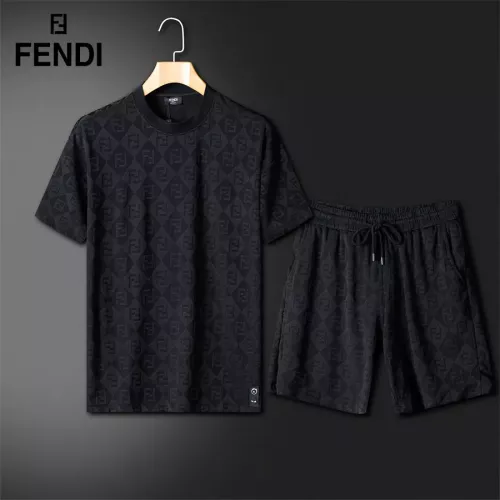 Cheap Fendi Tracksuits Short Sleeved For Unisex #1333534, $$64.00 USD On Fendi Tracksuits