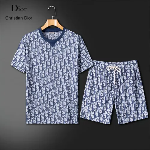 Cheap Christian Dior Tracksuits Short Sleeved For Unisex #1333542, $$64.00 USD On Christian Dior Tracksuits