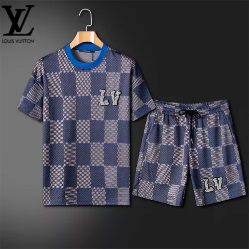 Cheap Louis Vuitton LV Tracksuits Short Sleeved For Unisex #1333545, $$64.00 USD On Louis Vuitton LV Tracksuits