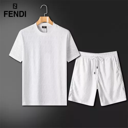 Cheap Fendi Tracksuits Short Sleeved For Unisex #1333550, $$64.00 USD On Fendi Tracksuits