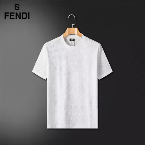 Replica Fendi Tracksuits Short Sleeved For Unisex #1333550 $64.00 USD for Wholesale