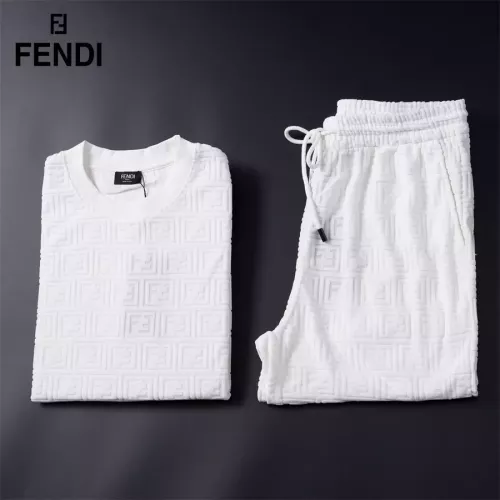 Replica Fendi Tracksuits Short Sleeved For Unisex #1333550 $64.00 USD for Wholesale
