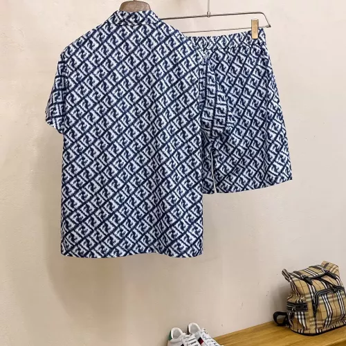 Replica Fendi Tracksuits Short Sleeved For Men #1333562 $64.00 USD for Wholesale