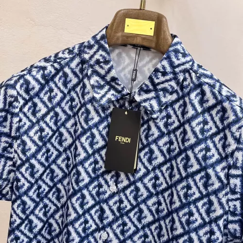 Replica Fendi Tracksuits Short Sleeved For Men #1333562 $64.00 USD for Wholesale