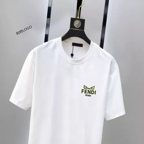 Replica Fendi T-Shirts Short Sleeved For Unisex #1333604 $42.00 USD for Wholesale