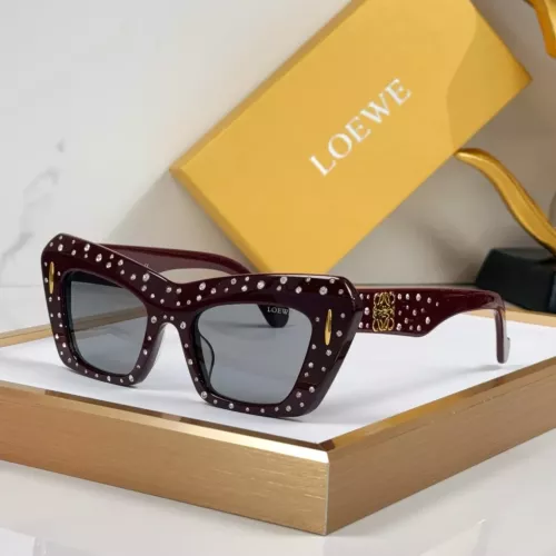 Cheap LOEWE AAA Quality Sunglasses #1333676, $$76.00 USD On LOEWE AAA Quality Sunglasses