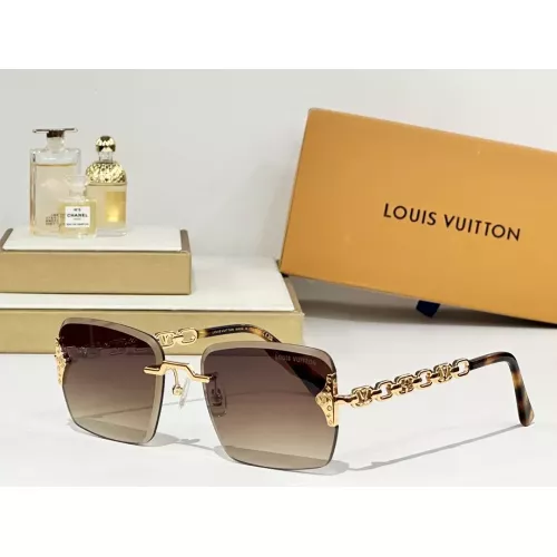 Cheap Louis Vuitton AAA Quality Sunglasses #1333680, $$60.00 USD On Louis Vuitton AAA Quality Sunglasses