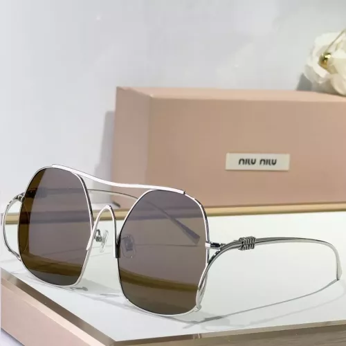 Cheap MIU MIU AAA Quality Sunglasses #1333712, $$60.00 USD On MIU MIU AAA Sunglasses