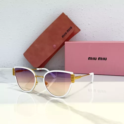 Cheap MIU MIU AAA Quality Sunglasses #1333718, $$60.00 USD On MIU MIU AAA Sunglasses