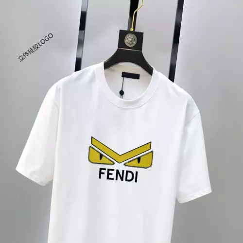 Replica Fendi T-Shirts Short Sleeved For Unisex #1333733 $42.00 USD for Wholesale