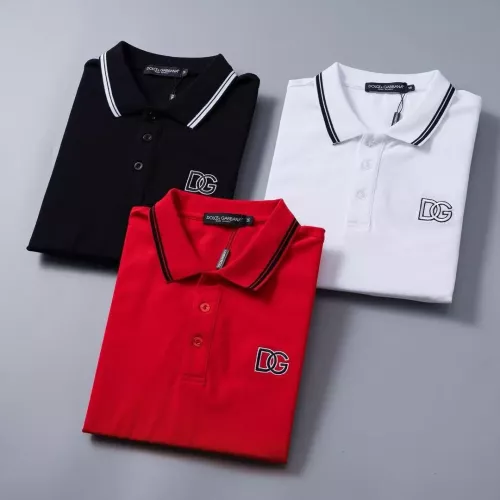 Replica Dolce & Gabbana D&G T-Shirts Short Sleeved For Men #1333745 $32.00 USD for Wholesale