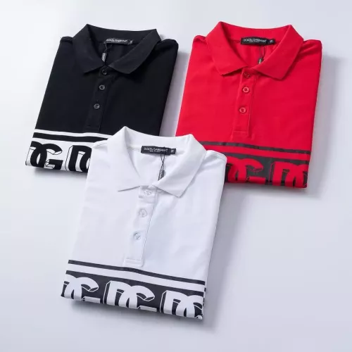 Replica Dolce & Gabbana D&G T-Shirts Short Sleeved For Men #1333748 $32.00 USD for Wholesale