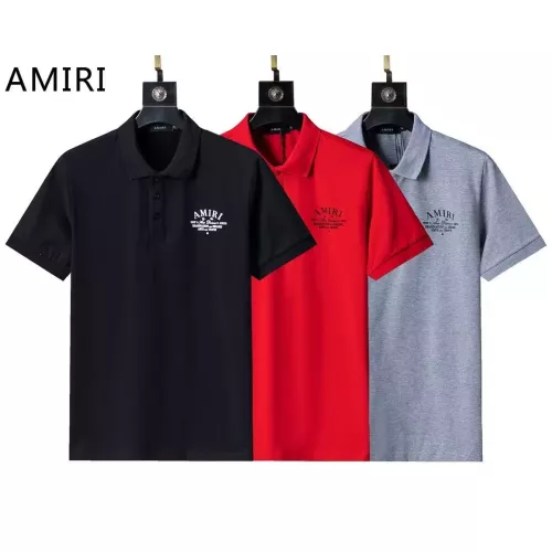 Replica Amiri T-Shirts Short Sleeved For Men #1333752 $32.00 USD for Wholesale