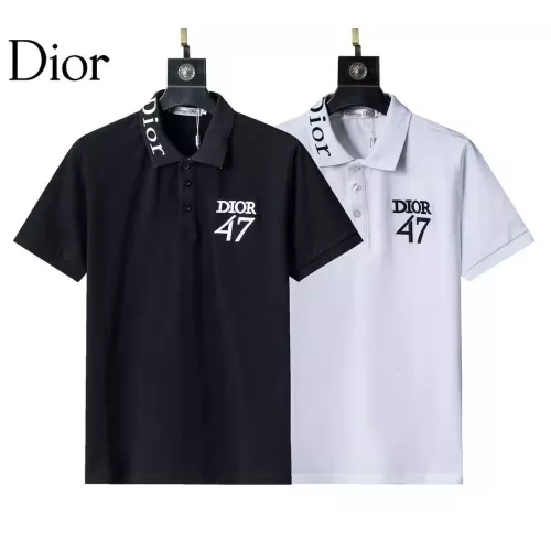 Replica Christian Dior T-Shirts Short Sleeved For Men #1333760 $32.00 USD for Wholesale
