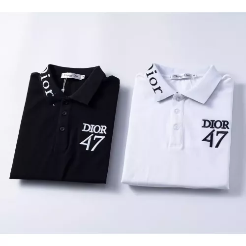Replica Christian Dior T-Shirts Short Sleeved For Men #1333760 $32.00 USD for Wholesale