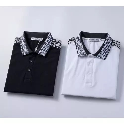 Replica Christian Dior T-Shirts Short Sleeved For Men #1333762 $32.00 USD for Wholesale