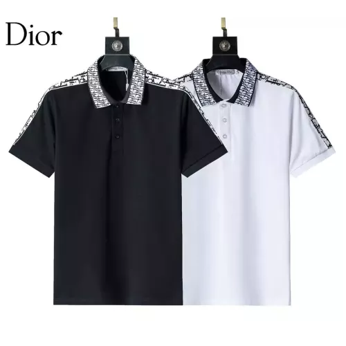 Replica Christian Dior T-Shirts Short Sleeved For Men #1333762 $32.00 USD for Wholesale