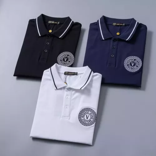 Replica Versace T-Shirts Short Sleeved For Men #1333773 $32.00 USD for Wholesale