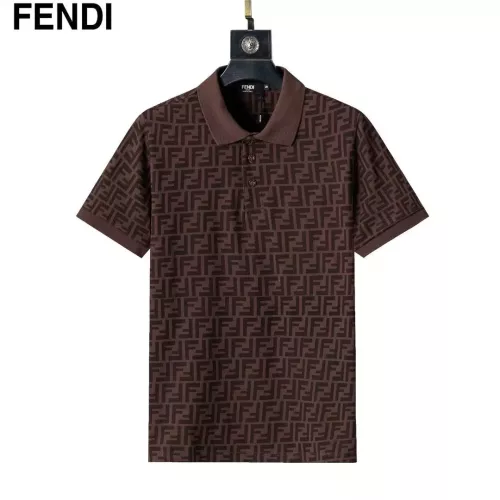 Cheap Fendi T-Shirts Short Sleeved For Men #1333776, $$32.00 USD On Fendi T-Shirts