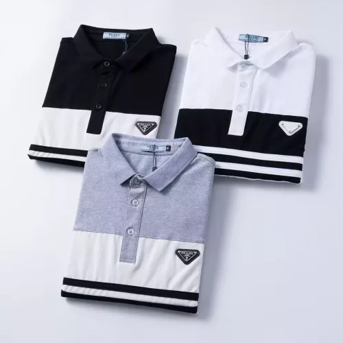 Replica Prada T-Shirts Short Sleeved For Men #1333829 $32.00 USD for Wholesale