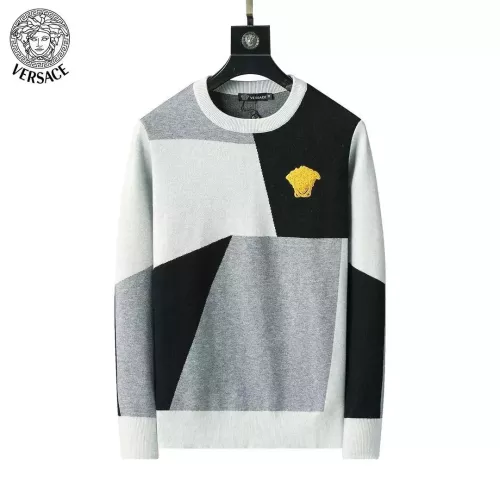 Cheap Versace Sweaters Long Sleeved For Men #1333870, $$45.00 USD On Versace Sweaters