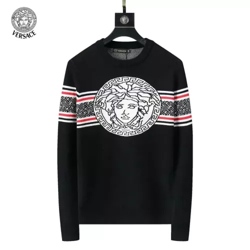 Cheap Versace Sweaters Long Sleeved For Men #1333872, $$45.00 USD On Versace Sweaters