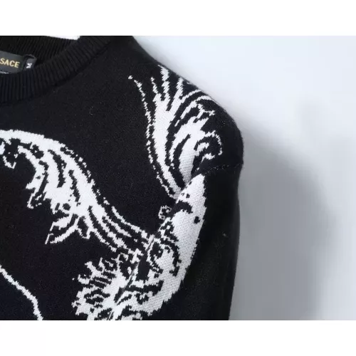 Replica Versace Sweaters Long Sleeved For Men #1333875 $45.00 USD for Wholesale