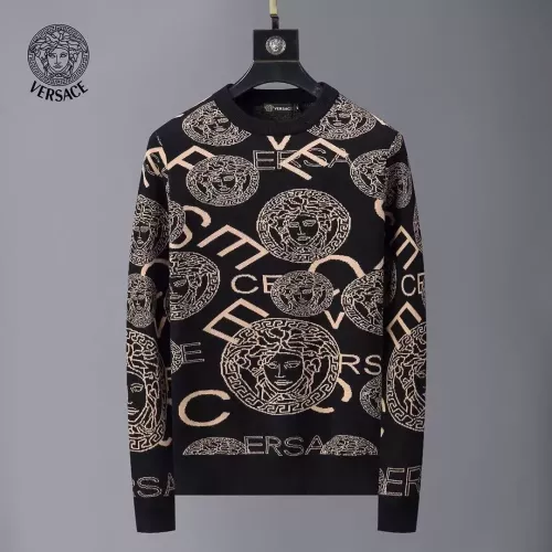 Cheap Versace Sweaters Long Sleeved For Men #1333876, $$45.00 USD On Versace Sweaters