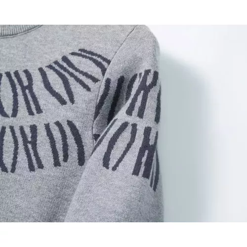 Replica Christian Dior Sweaters Long Sleeved For Men #1333905 $45.00 USD for Wholesale