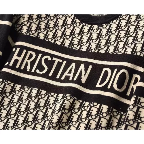 Replica Christian Dior Sweaters Long Sleeved For Men #1333910 $45.00 USD for Wholesale
