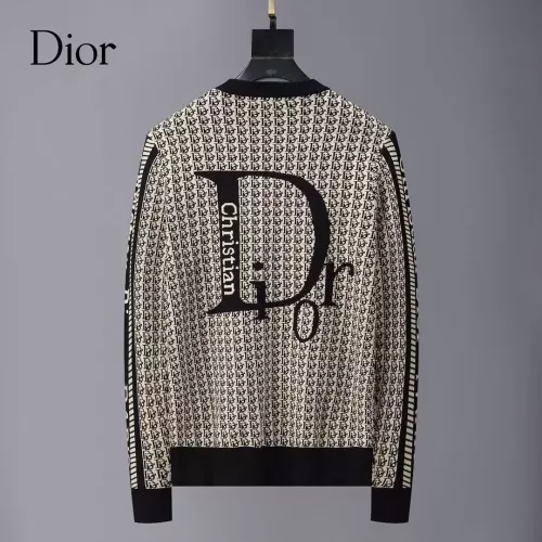 Replica Christian Dior Sweaters Long Sleeved For Men #1333912 $45.00 USD for Wholesale