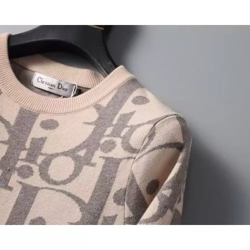 Replica Christian Dior Sweaters Long Sleeved For Men #1333913 $45.00 USD for Wholesale
