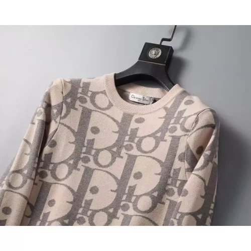 Replica Christian Dior Sweaters Long Sleeved For Men #1333913 $45.00 USD for Wholesale