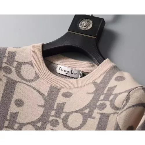 Replica Christian Dior Sweaters Long Sleeved For Men #1333913 $45.00 USD for Wholesale