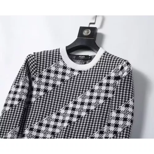 Replica Fendi Sweaters Long Sleeved For Men #1333914 $45.00 USD for Wholesale