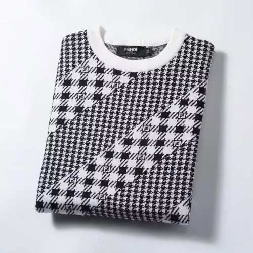 Replica Fendi Sweaters Long Sleeved For Men #1333914 $45.00 USD for Wholesale